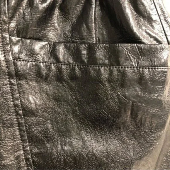Sea Women’s Laurence Vegan Leather Shorts - Size 14